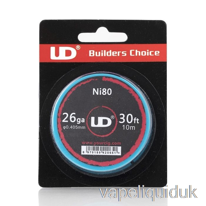 UD Youde Resistance Wire 26 GA - Nichrome 80 Vape Juice